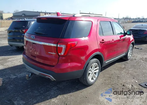 2016 Ford Explorer Xlt из США, поврежденный, VIN 1FM5K7D82GGA24516